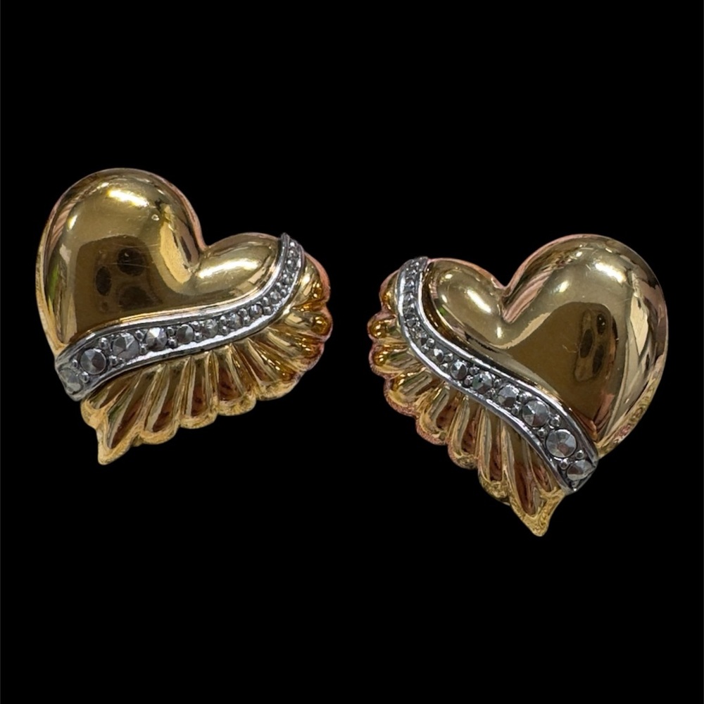 Vintage Avon Heart Post-Back Earrings
from The Velvet Vault